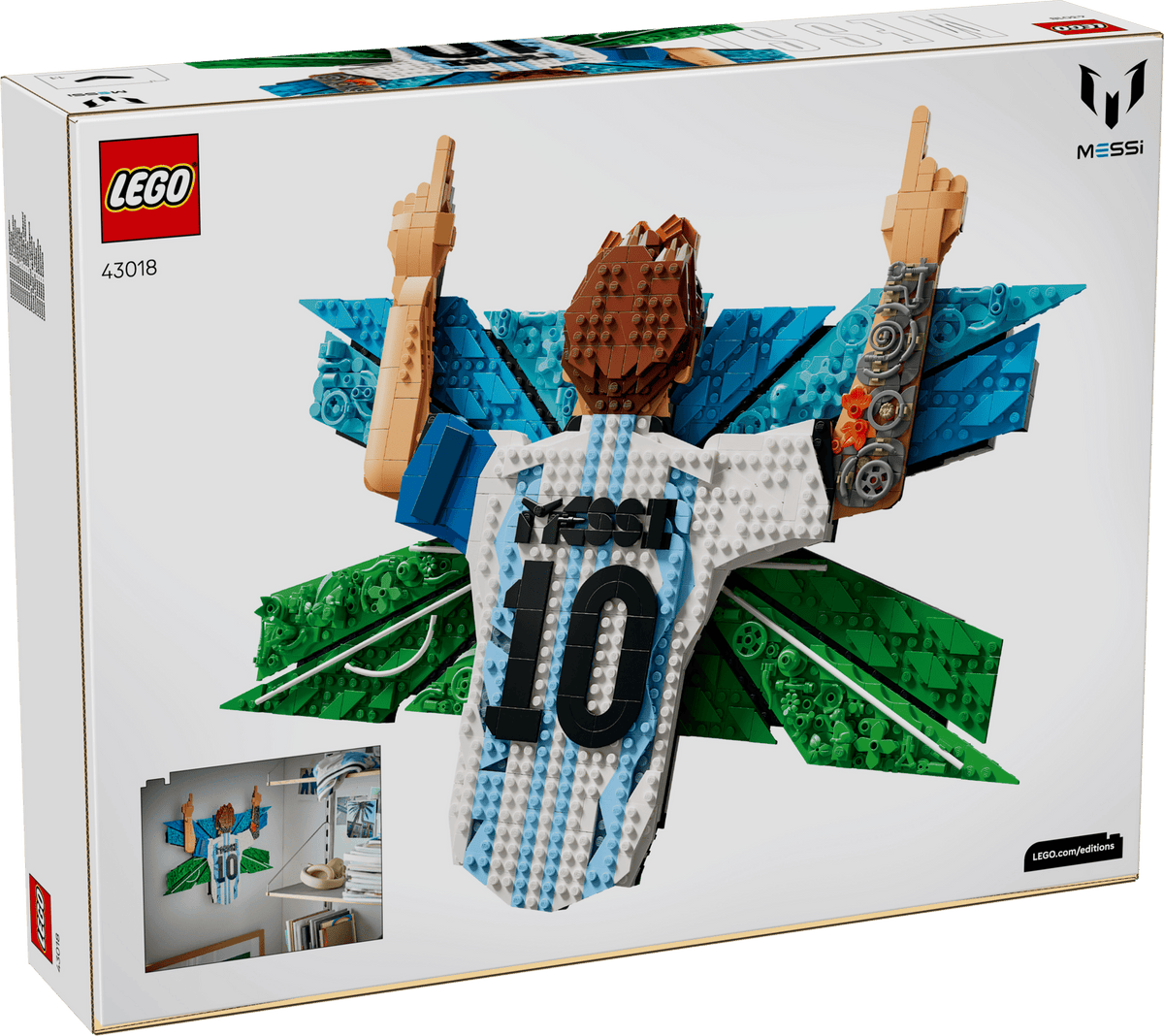 LEGO EDITIONS FOOTBALL - LIONEL MESSI CELEBRATION #43018