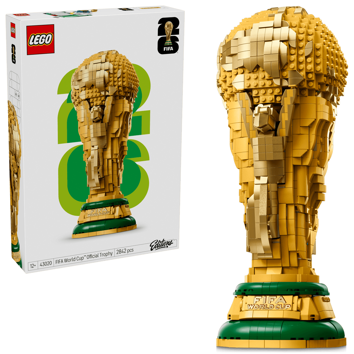 LEGO EDITIONS SPORTS - FIFA WORLD CUP OFFICIAL TROPHY #43020