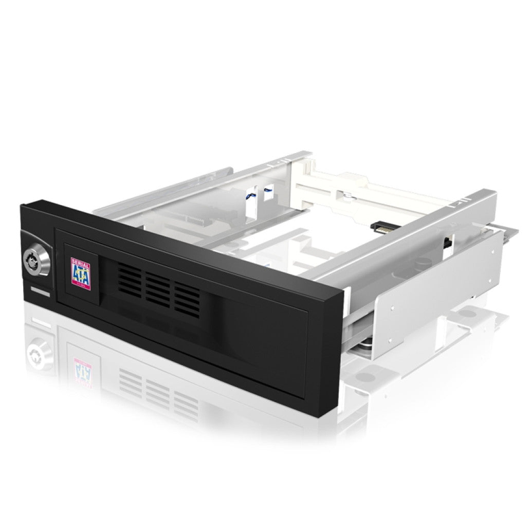 Ohišje za trdi disk 3,5" RACK izmenljivo Icybox IB-168SK-B 5,25"