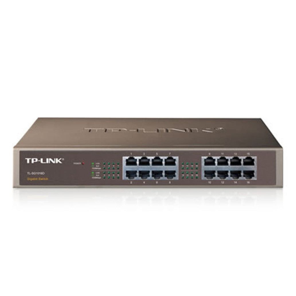 STIKALO 16-PORT TP-Link 100/1000 Rack (TL-SG1016D)