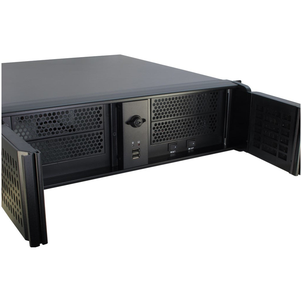 Ohišje Inter-Tech IPC 3098-S - Rack 3U Strežniško - črna