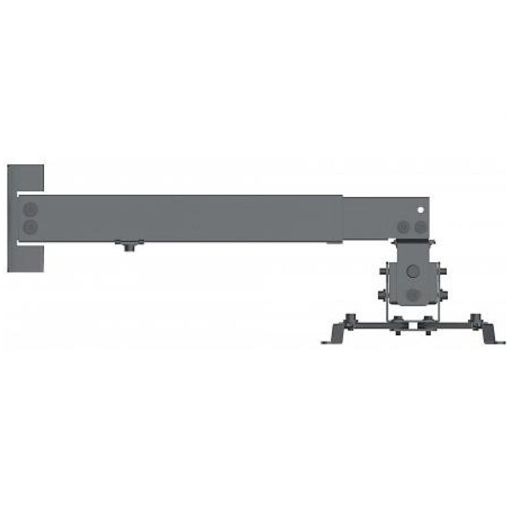 Nosilec stenski za projektor MANHATTAN, 20kg, 43-65 cm, naklon ±15 - črn