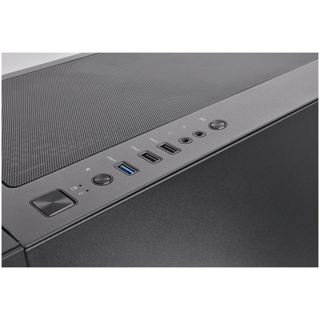 Ohišje Thermaltake  H350 MidiATX - črna RGB