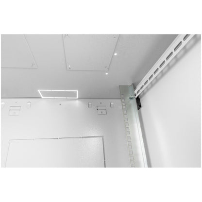 Kabinet zidni 12U 638 600x600 sestavljen siv Digitus (DN-19 12U-6/6-EC)