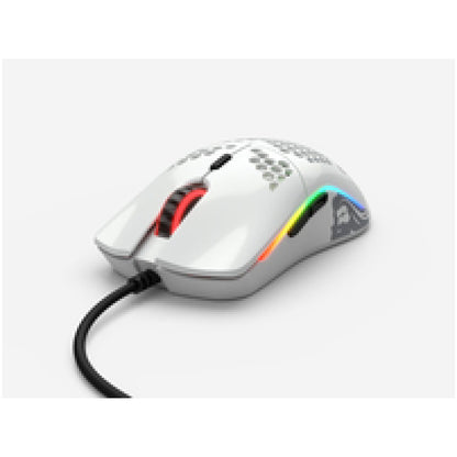 Gaming miška USB Glorious GO-GWHITE M, bela (GO-GWHITE)