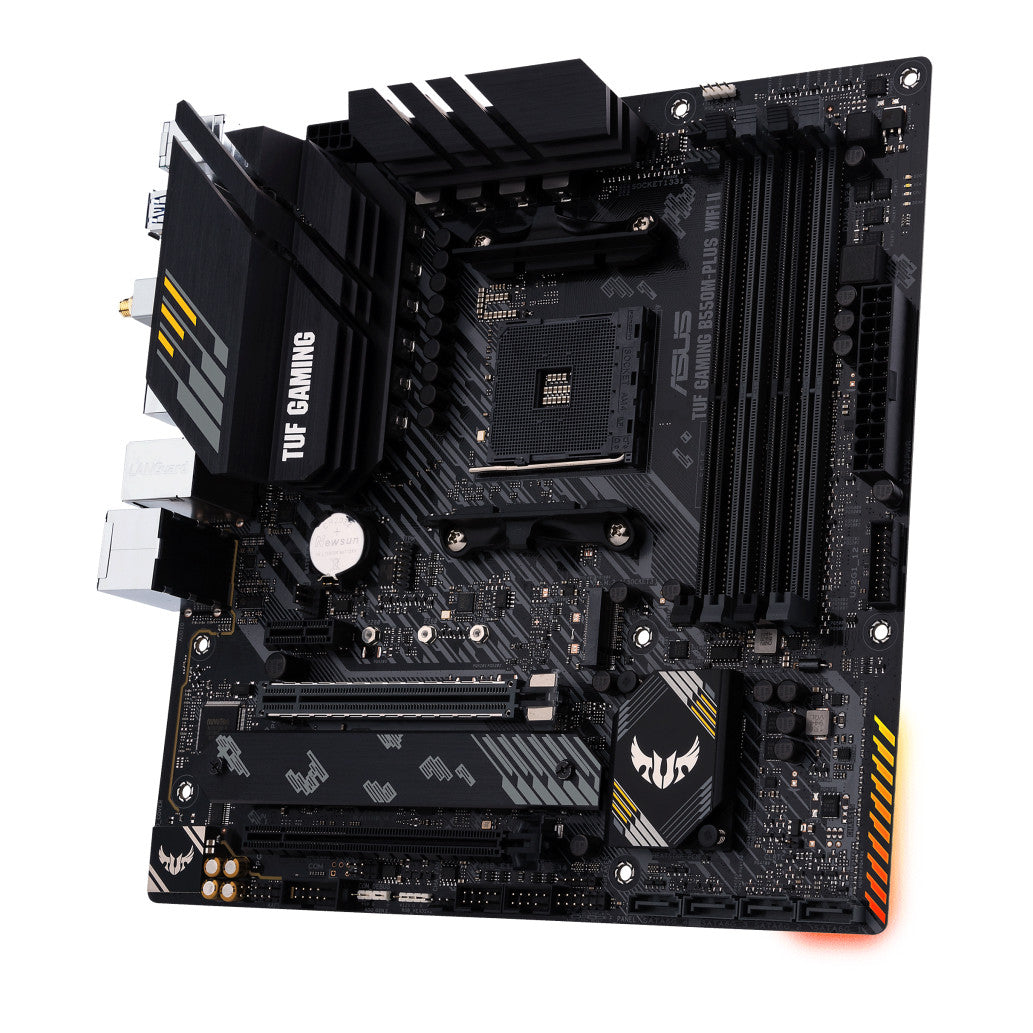 Osnovna plošča AM4 Asus TUF GAMING B550M-PLUS WIFI II  microATX 1xHDMI 2.1 1xDisplayPort 1.4