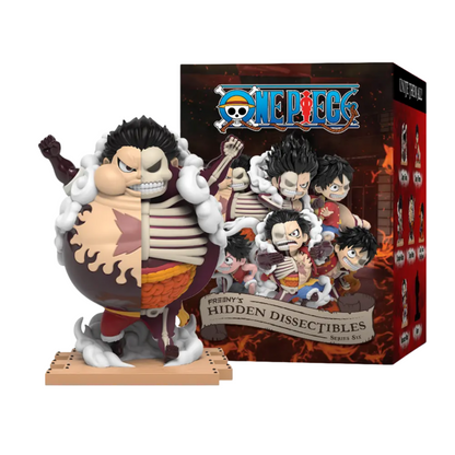 MIGHTY JAXX - FREENY'S HIDDEN DISSECTIBLES: ONE PIECE (LUFFY'S GEARS EDITION) figurice
