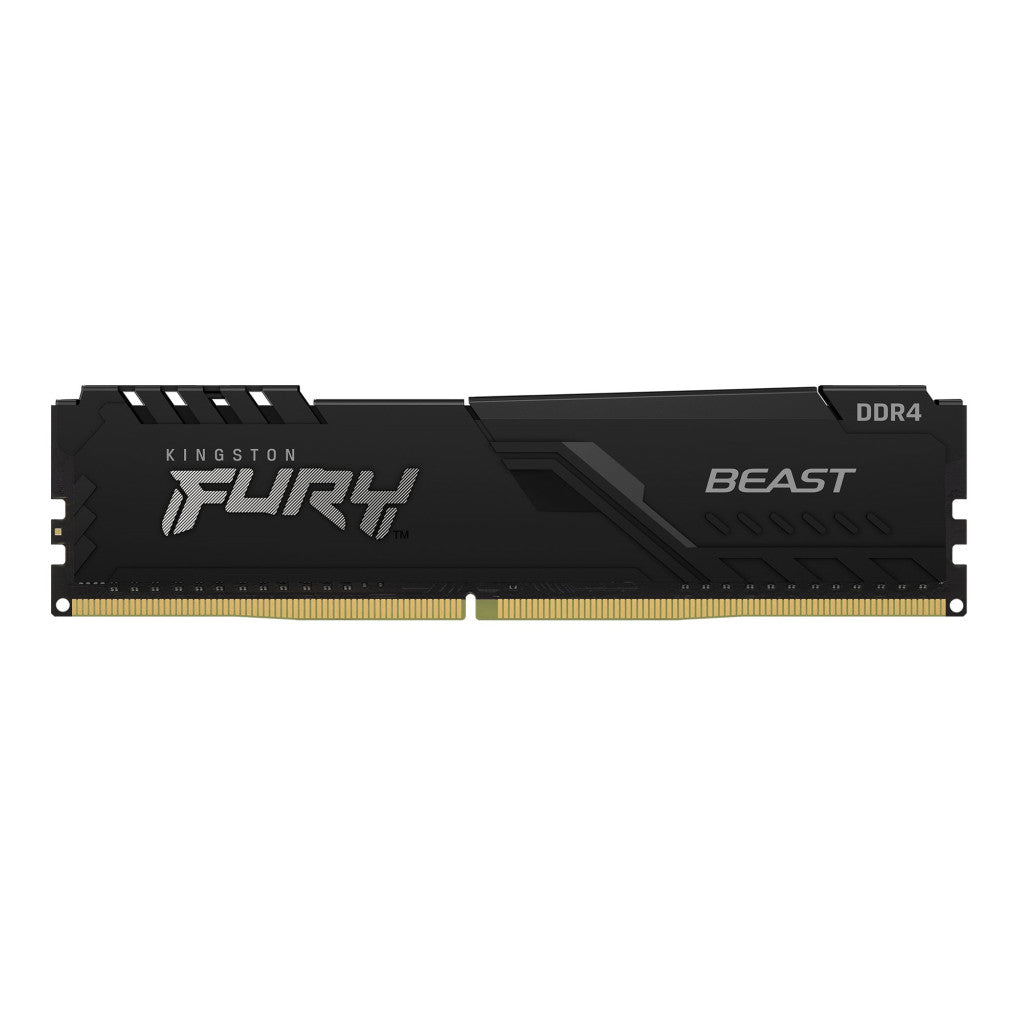 DDR4 16GB 3200MHz CL16 Single (1x16GB) Kingston Fury Beast XMP2.0 1,35V Gaming črna (KF432C16BB/16)