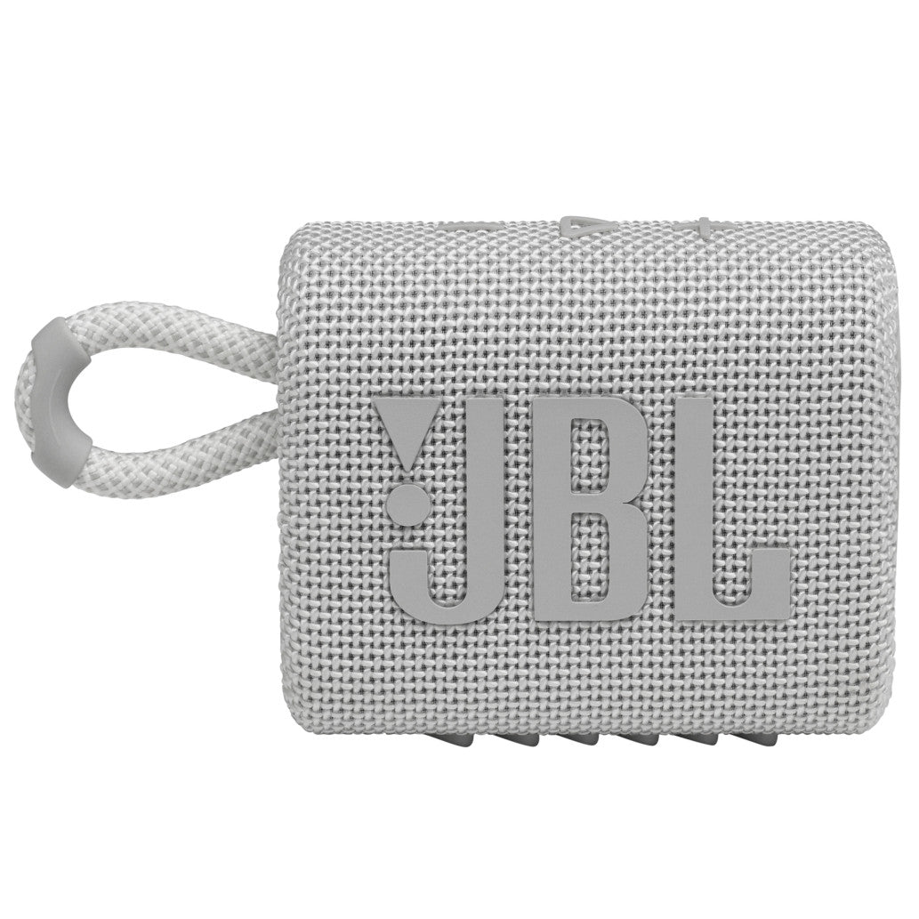 Zvočnik prenosni bluetooth JBL GO3 3W - 1.0 (bela)