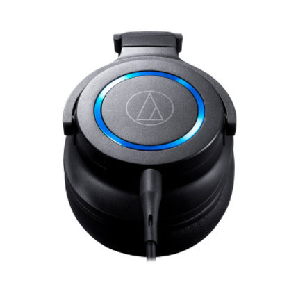 Slušalke žične naglavne 2x 3,5mm Audio-Technica ATH-G1 Gaming z mikrofonom  - črne