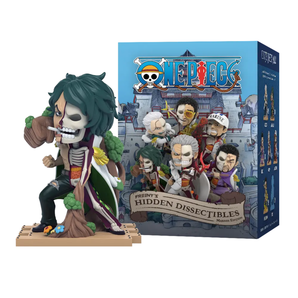 MIGHTY JAXX - FREENY'S HIDDEN DISSECTIBLES: ONE PIECE MARINE EDITION figurice