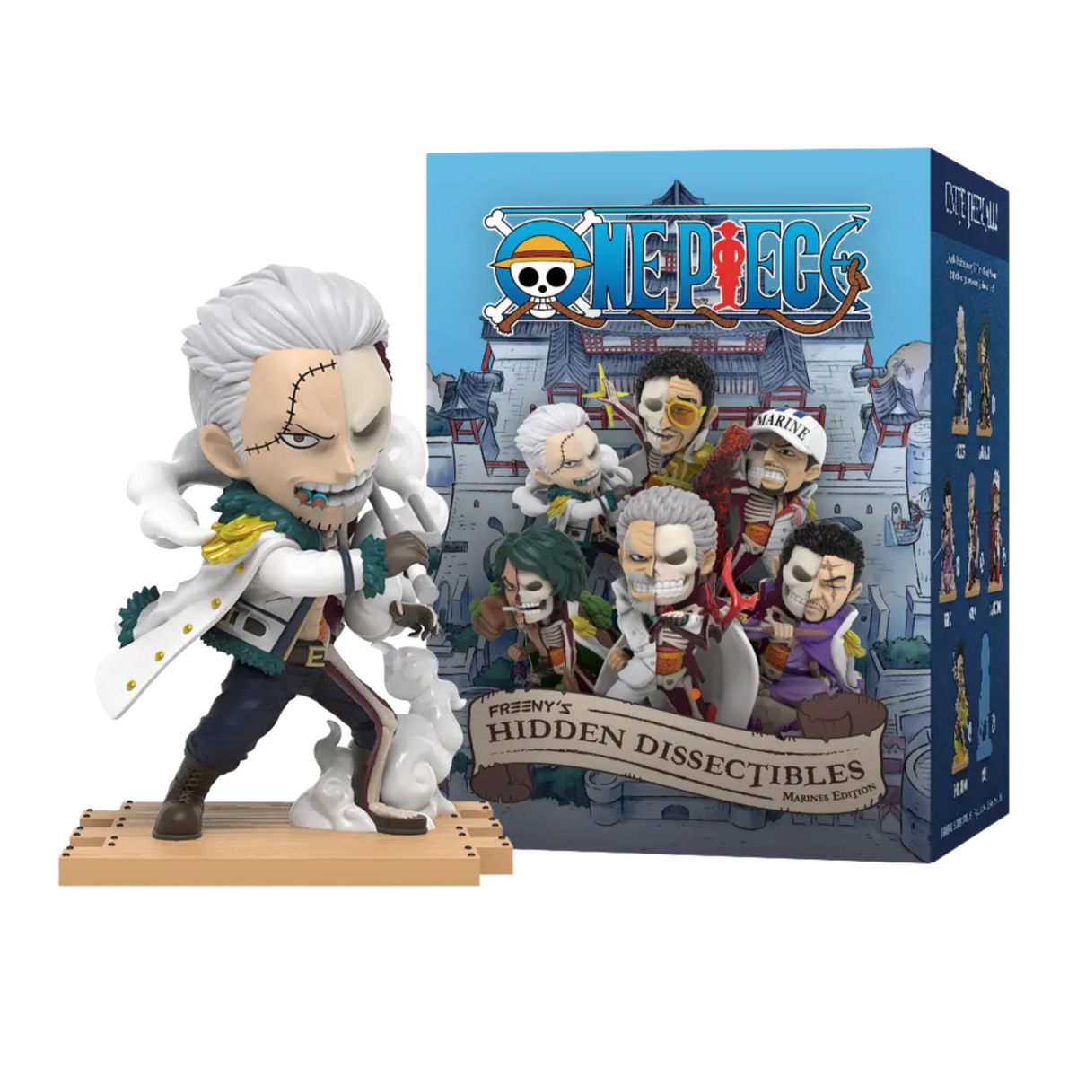 MIGHTY JAXX - FREENY'S HIDDEN DISSECTIBLES: ONE PIECE MARINE EDITION figurice