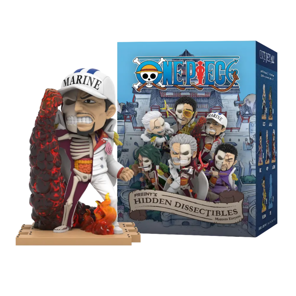 MIGHTY JAXX - FREENY'S HIDDEN DISSECTIBLES: ONE PIECE MARINE EDITION figurice