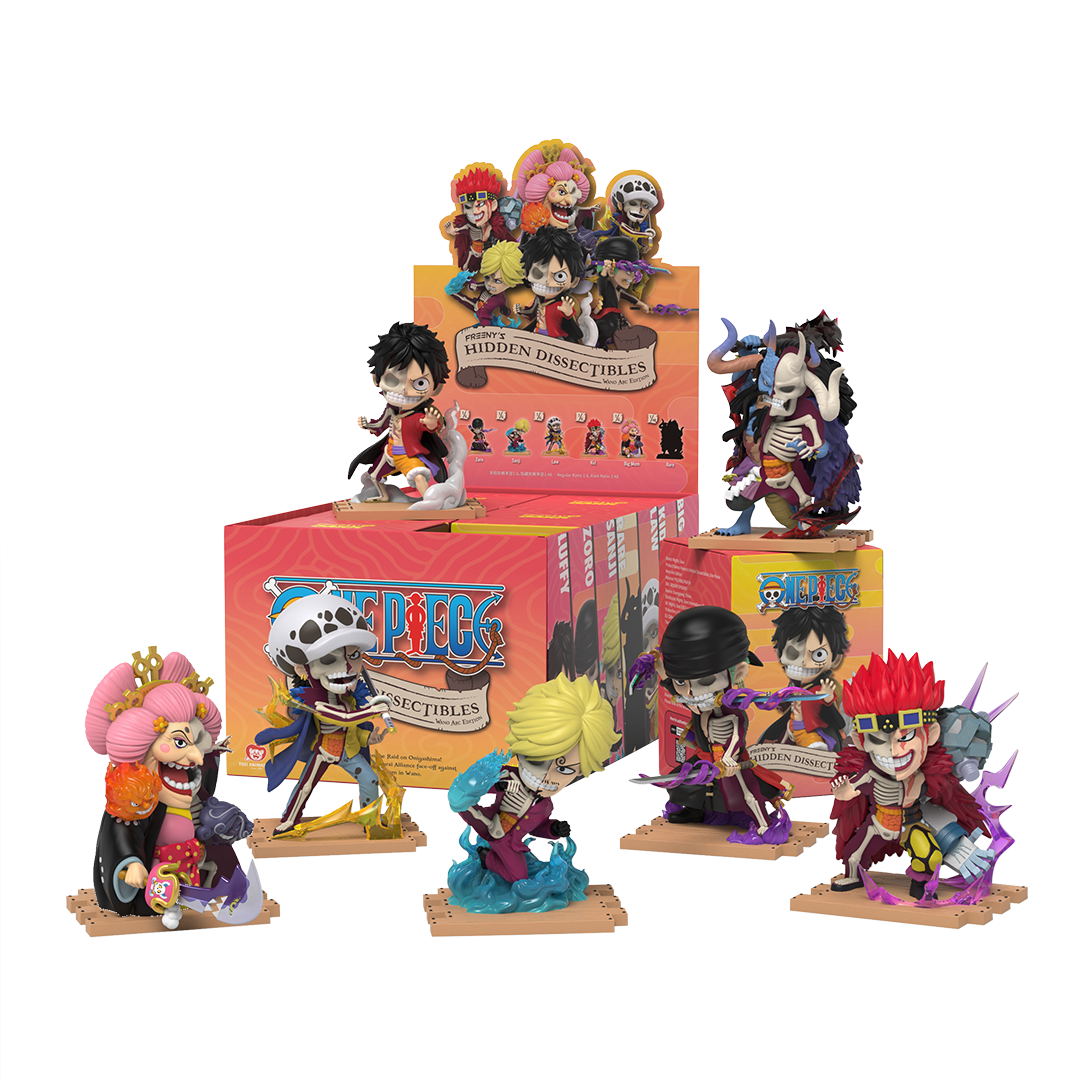 MIGHTY JAXX - FREENY'S HIDDEN DISSECTIBLES: ONE PIECE WANO ARC EDITION figurice