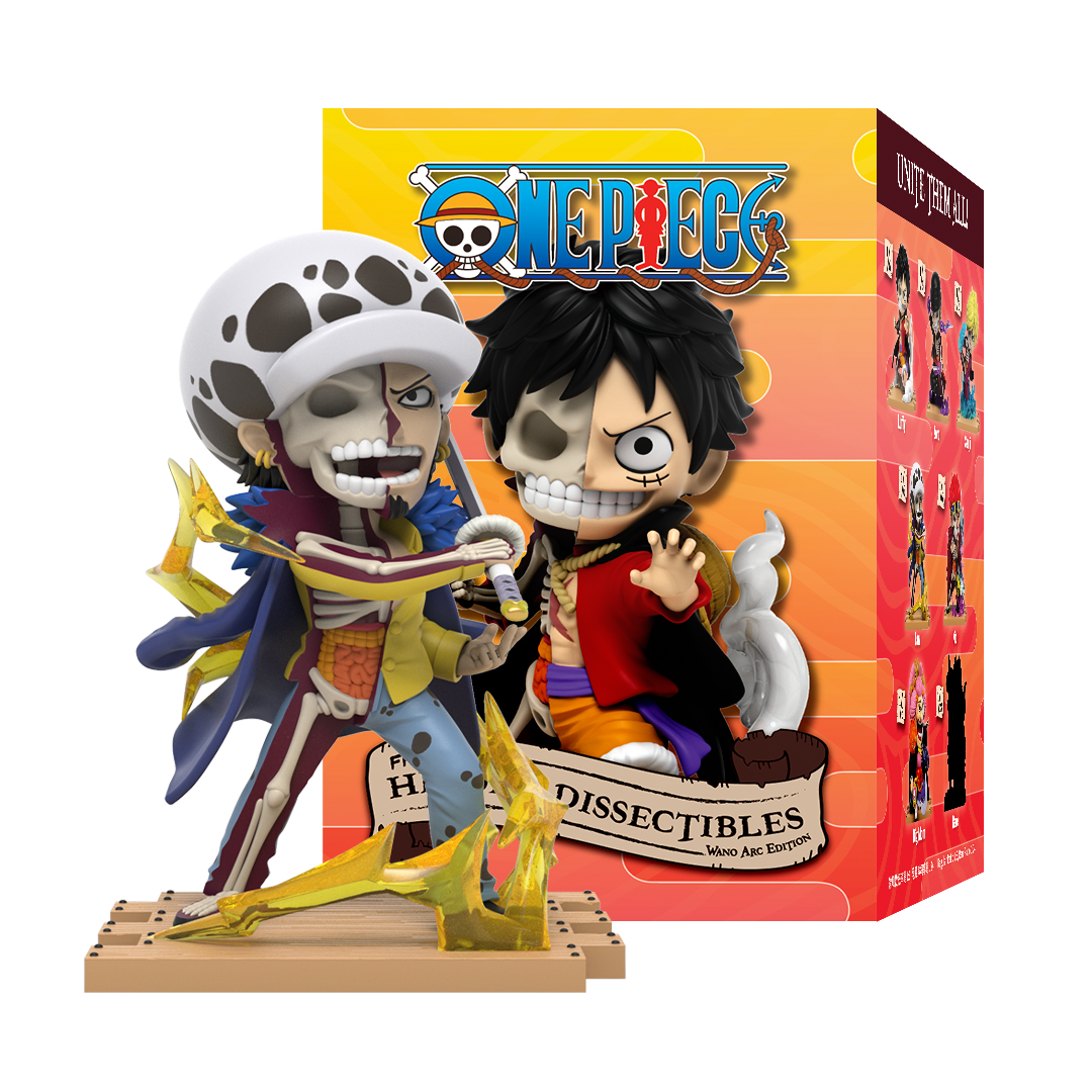 MIGHTY JAXX - FREENY'S HIDDEN DISSECTIBLES: ONE PIECE WANO ARC EDITION figurice