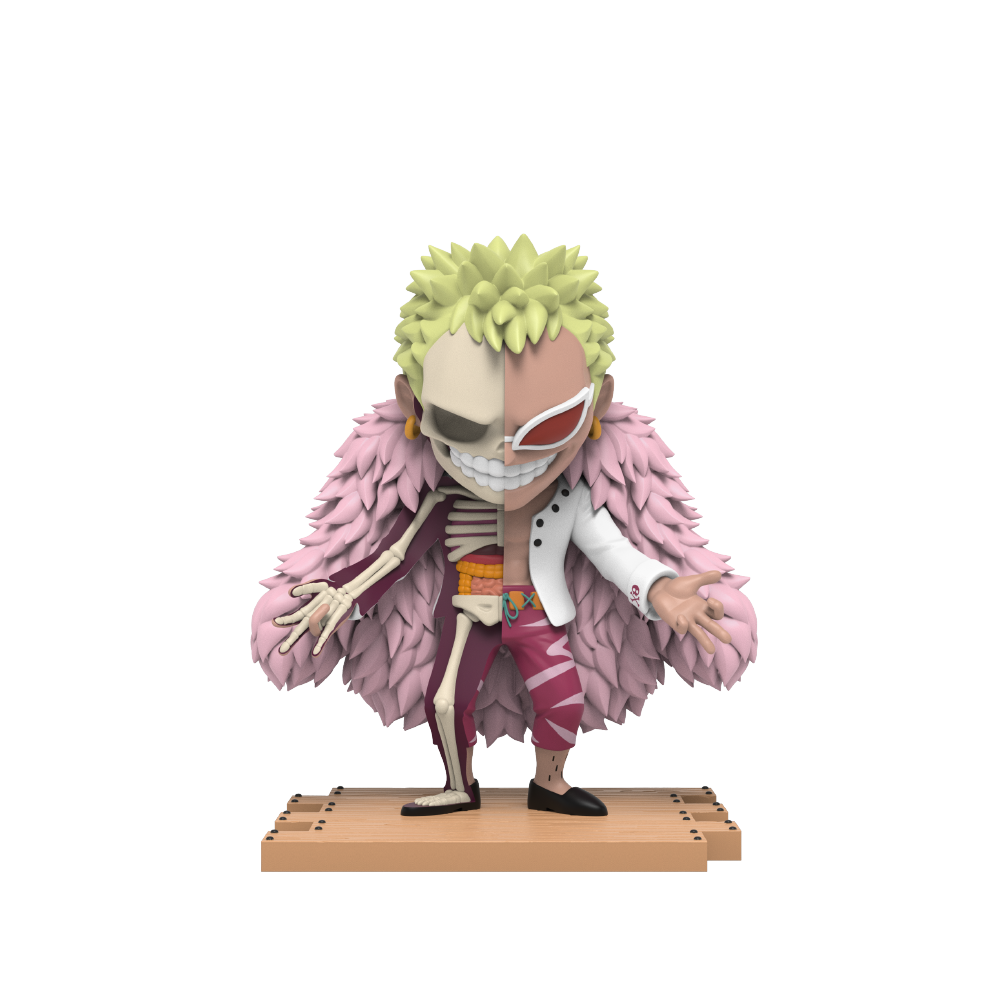 MIGHTY JAXX - FREENY'S HIDDEN DISSECTIBLES: ONE PIECE (WARLORDS EDITION) figurice
