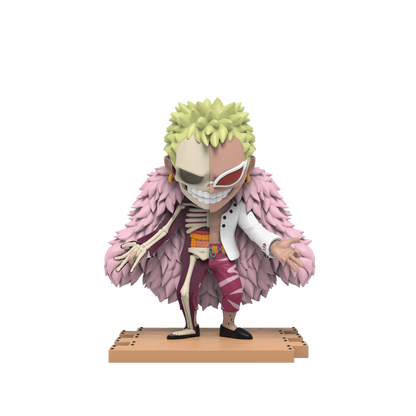 MIGHTY JAXX - FREENY'S HIDDEN DISSECTIBLES: ONE PIECE (WARLORDS EDITION) figurice