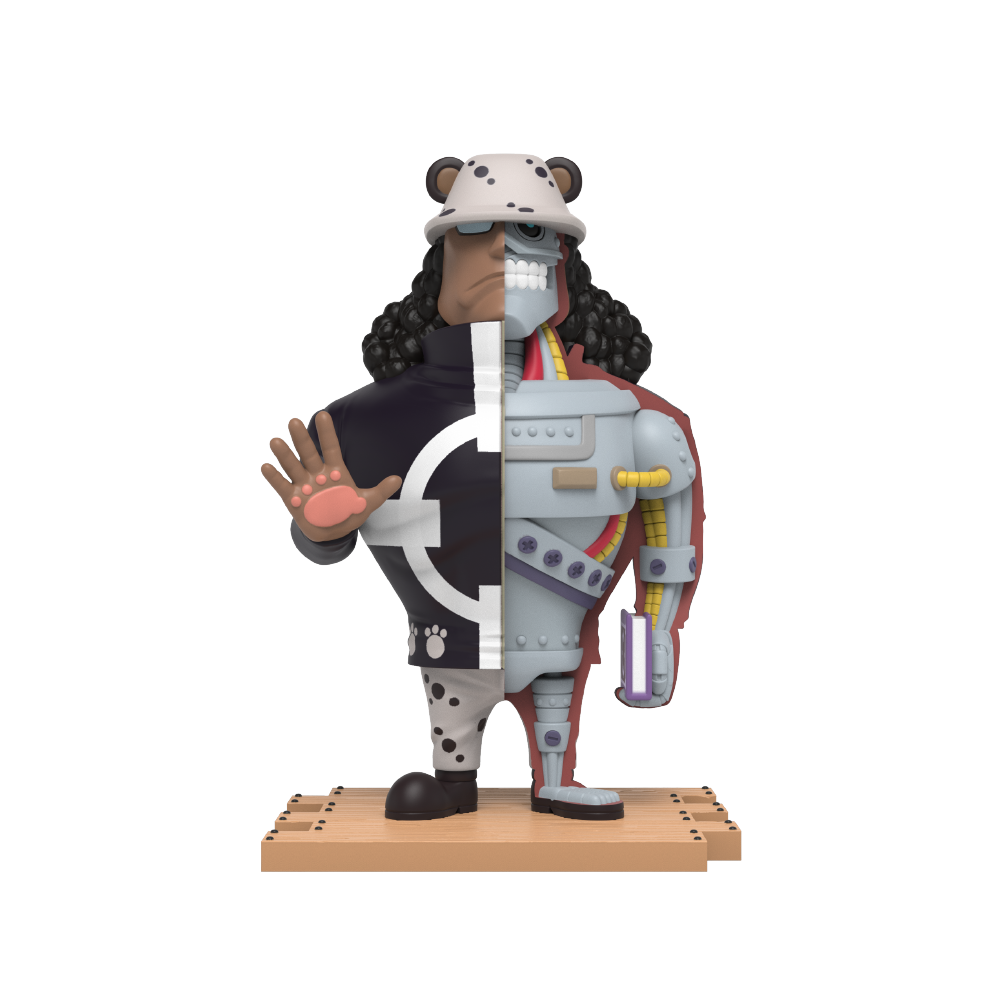 MIGHTY JAXX - FREENY'S HIDDEN DISSECTIBLES: ONE PIECE (WARLORDS EDITION) figurice