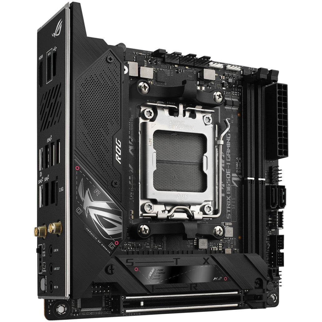 Osnovna plošča AM5 ASUS ROG STRIX B650E-I GAMING WIFI 6E DDR5 mini-ITX (90MB1BI0-M0EAY0)