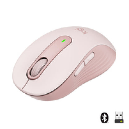 Miš brezžična + Bluetooth Logitech M650 2000DPI Signature roza (910-006254)