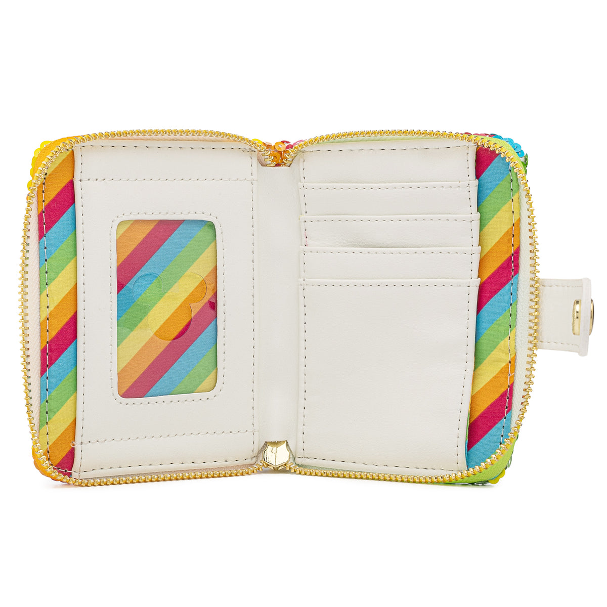 LOUNGEFLY DISNEY SEQUIN RAINBOW DENARNICA