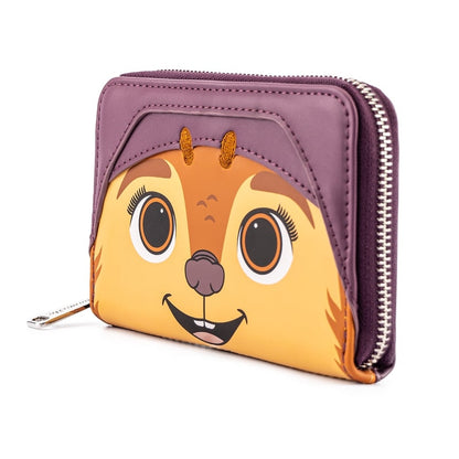 LOUNGEFLY DISNEY RAYA AND THE LAST DRAGON TUK TUK ZIP AROUND WALLET DENARNICA