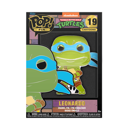 FUNKO POP PIN: TEENAGE MUTANT NINJA TURTLES - LEONARDO