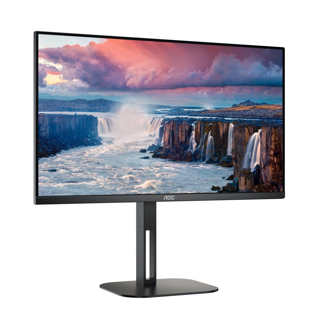 Monitor AOC 68,6 cm (27,0") 27V5C 1920x1080 75Hz IPS 1ms HDMI DisplayPort USB-C 65W 4xUSB3.2 Zvočniki  3H FreeSync