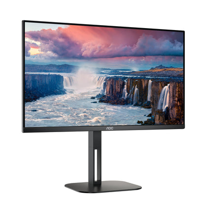 Monitor AOC 68,6 cm (27,0") 27V5C 1920x1080 75Hz IPS 1ms HDMI DisplayPort USB-C 65W 4xUSB3.2 Zvočniki  3H FreeSync
