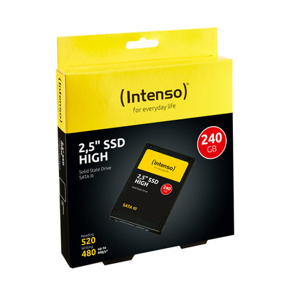 Disk SSD 6,4cm (2,5") SATA3 240GB Intenso High Performance 2,5" 520/500MB/ (3813440)