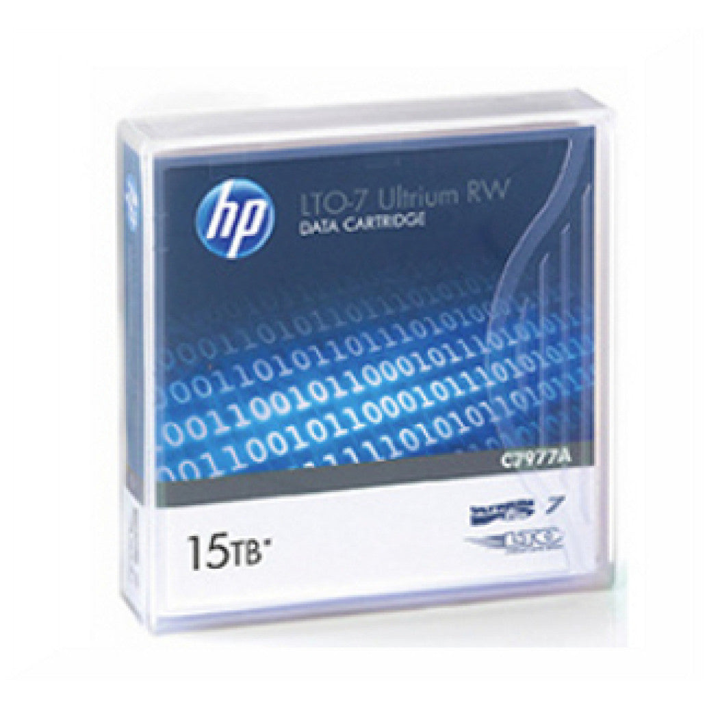 HPE LTO Ultrium 7 Podatkovna Kaseta 6 TB / 15 TB (C7977A)