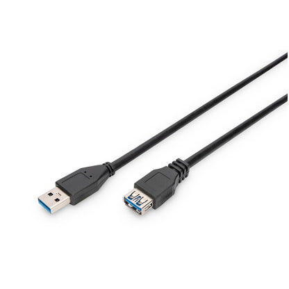 Kabel USB 3.0 A => A 3,00m - podaljšek Digitus (AK-300203-030-S)