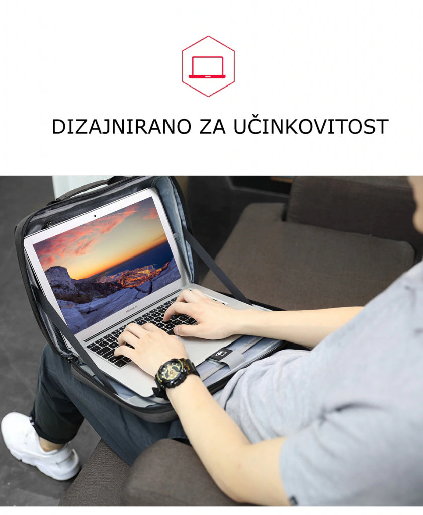 TIGERNU VEGA TORBA ZA PRENOSNI RAČUNALNIK 13.1" RJAVA