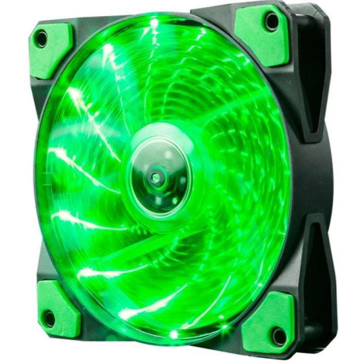 MARVO FN-10GN LED VENTILATOR ZA PC zelene barve