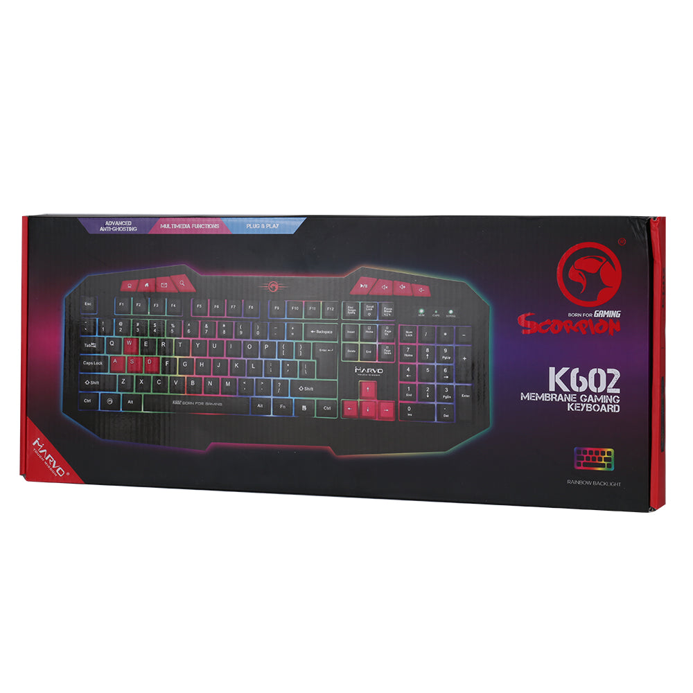 MARVO K602 RGB EN TIPKOVNICA