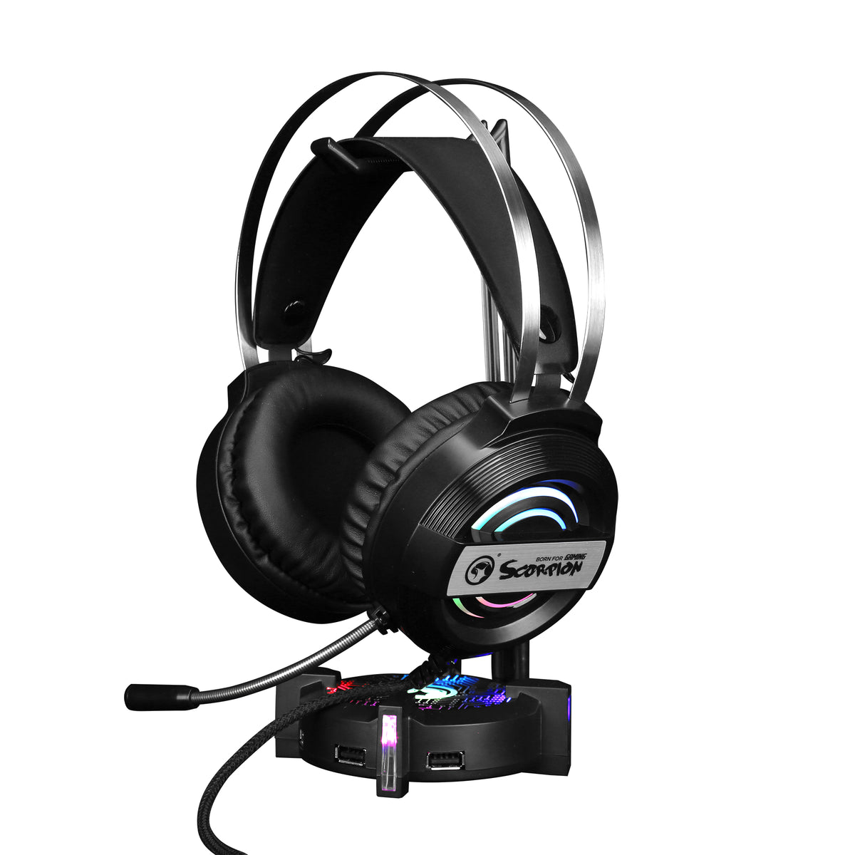 MARVO HZ-04 RGB STOJALO ZA SLUŠALKE