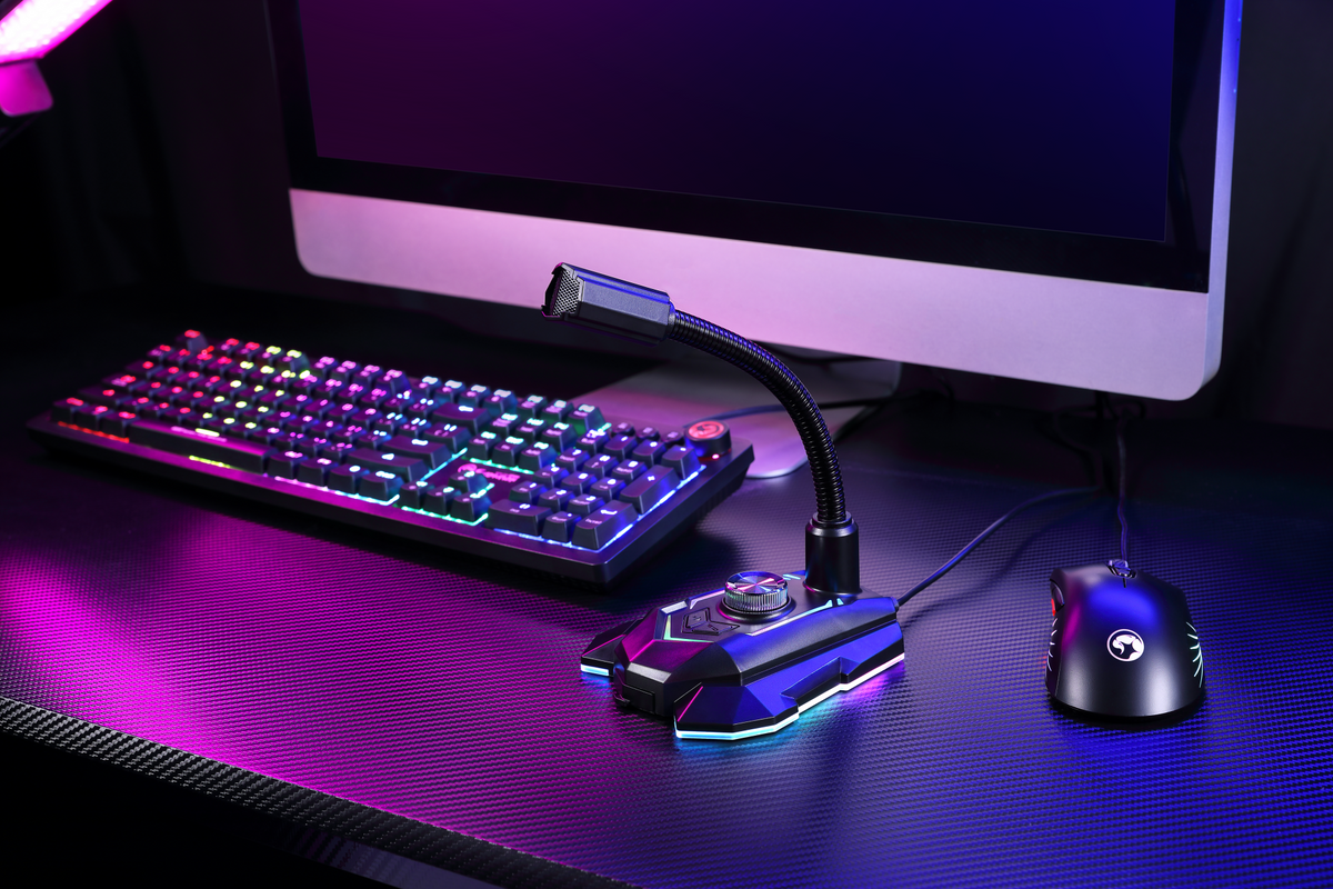 MARVO MIC-05 RGB MIKROFON