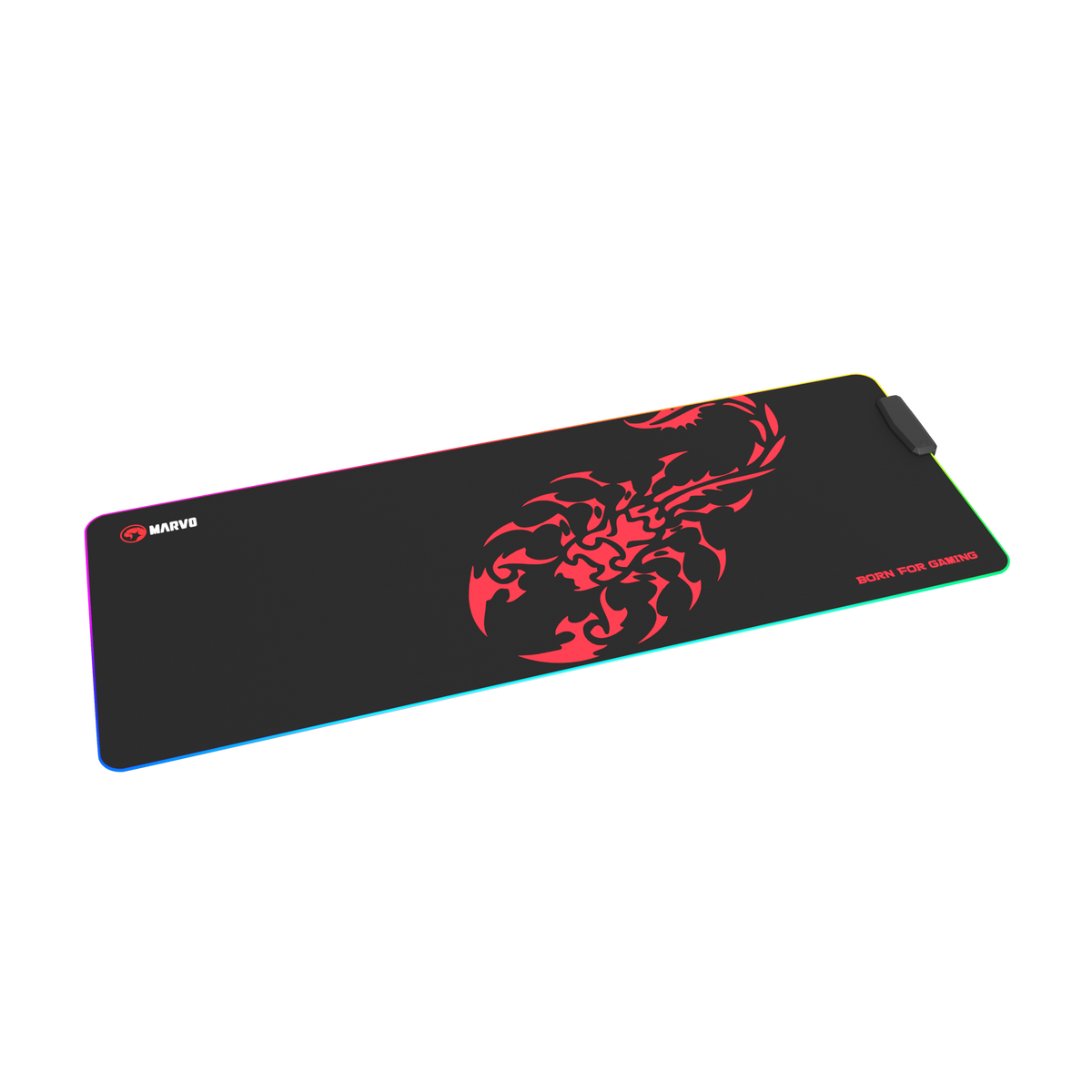 MARVO MG011 RGB LIGHTING PODLOGA ZA MIŠKO + 4 PORT HUB