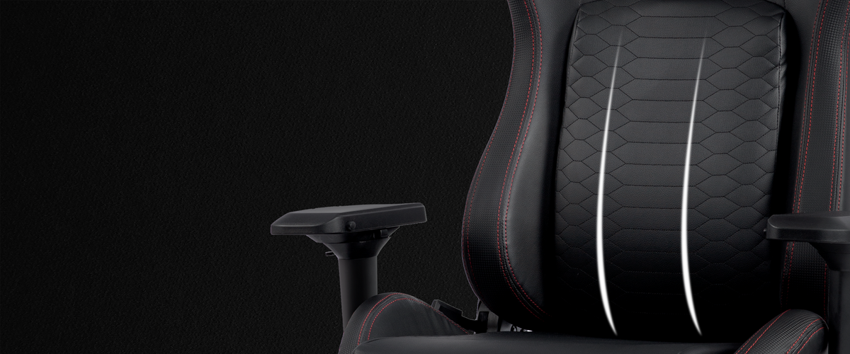 GAMING STOL - MARVO CH-150BK ČRNE BARVE