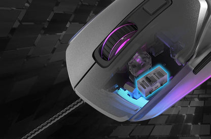 MARVO FIT LITE G1 GAMING MIŠKA SIVE BARVE