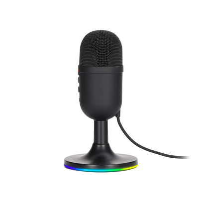 MARVO MIC-06 RGB BK MIKROFON ČRNE BARVE