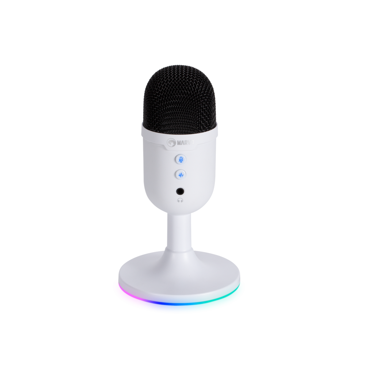 MARVO MIC-06 RGB WH MIKROFON BELE BARVE