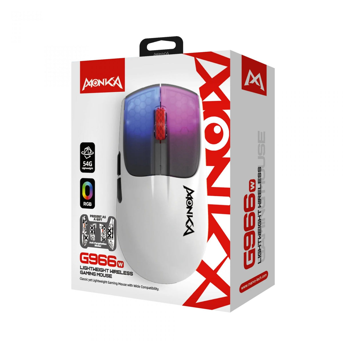 MONKA G966W VERO brezžična miška