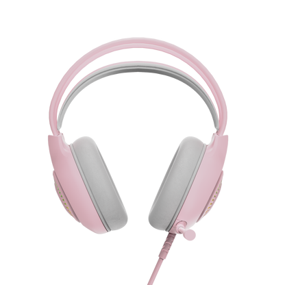 MARVO H8325 RGB PK ŽIČNE SLUŠALKE ROZA BARVE