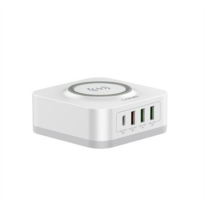 LDNIO CHARGER 4 PORT (3A1C) 30W 5V 3A WIRELESS 18W 5V 3A AW004 BREZŽIČNI POLNILEC