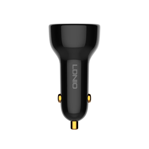 LDNIO CAR CHARGER 2 PORT (1A1C) 100W 5V 3A C101 AVTO POLNILEC
