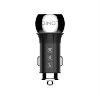 LDNIO CAR CHARGER 2 PORT (1A1C) 36W 5V 3A C1 AVTO POLNILEC