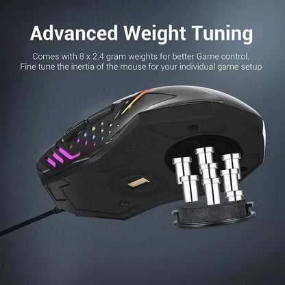 REDRAGON CENTROPHORUS 2 M601-2 RGB MIŠKA