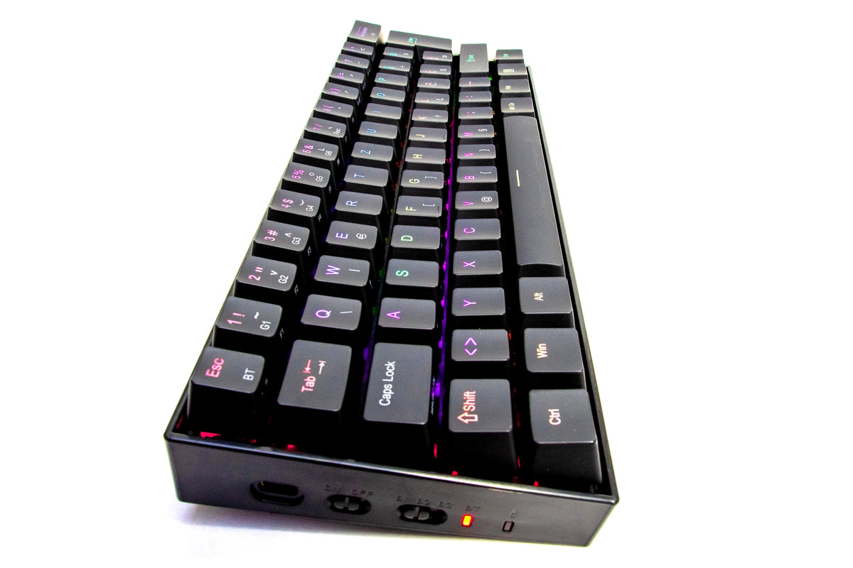 REDRAGON DRACONIC K530 RGB MEHANIČNA TIPKOVNICA SLO/CRO, RJAVA STIKALA