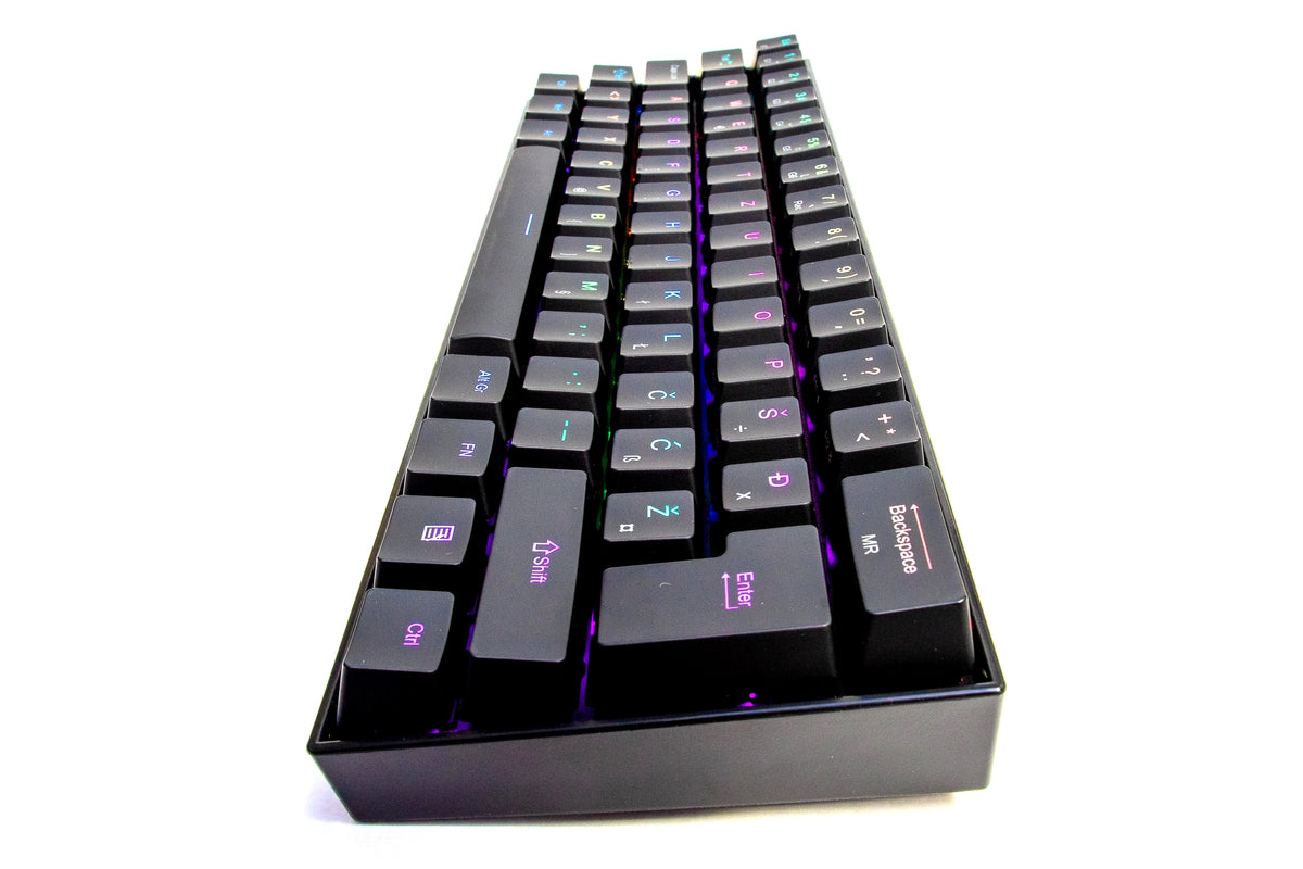 REDRAGON DRACONIC K530 RGB MEHANIČNA TIPKOVNICA SLO/CRO, RJAVA STIKALA